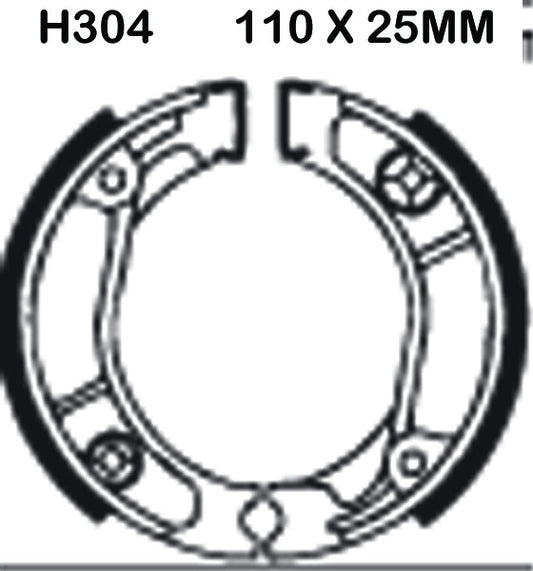 EBC Brake Shoes H304