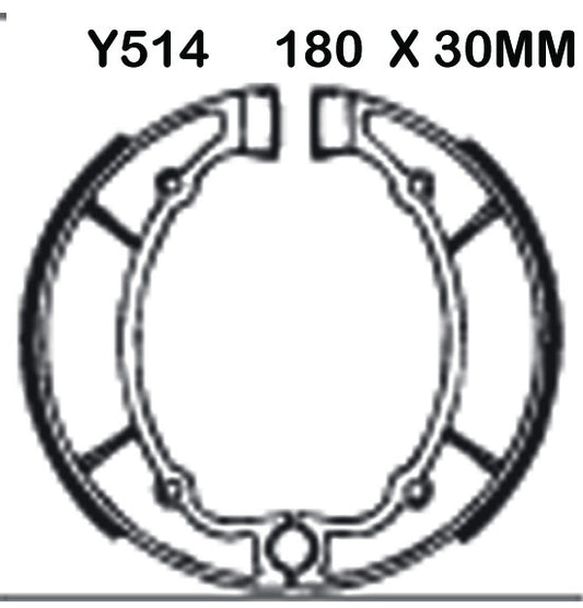 EBC Brake Shoes Y514