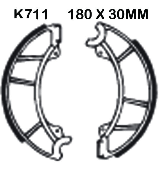 EBC Brake Shoes K711