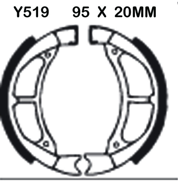 EBC Brake Shoes Y519