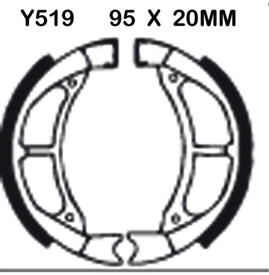 EBC Brake Shoes Y519