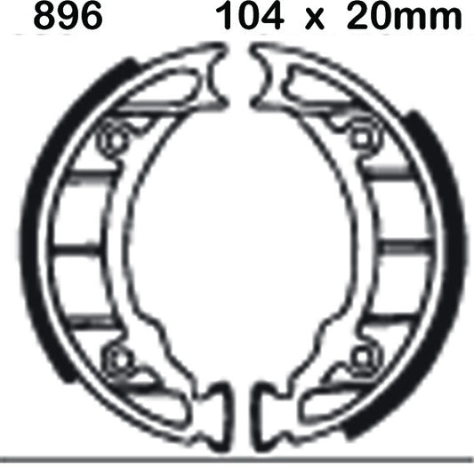 EBC Brake Shoes 896