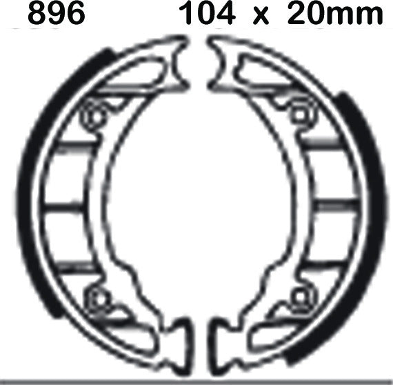 EBC Brake Shoes 896