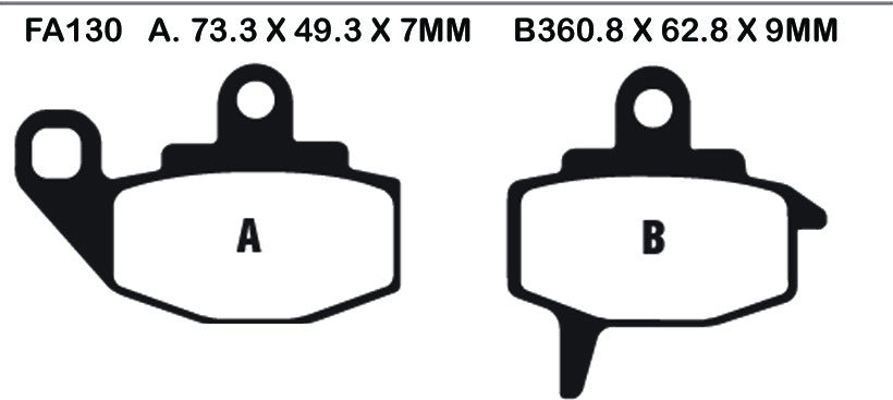 EBC Brake Pads FA130R