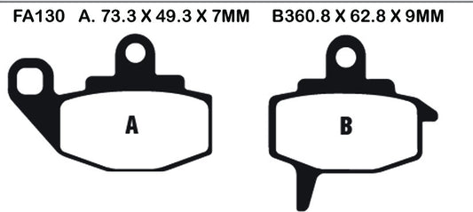 EBC Brake Pads FA130R