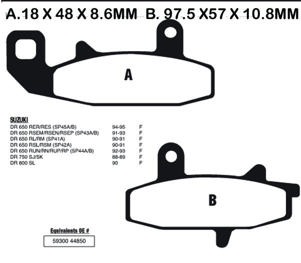 EBC Brake Pads FA147R