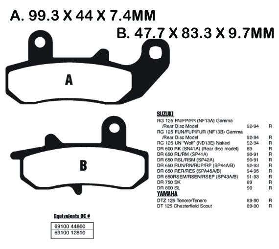 EBC Brake Pads FA157
