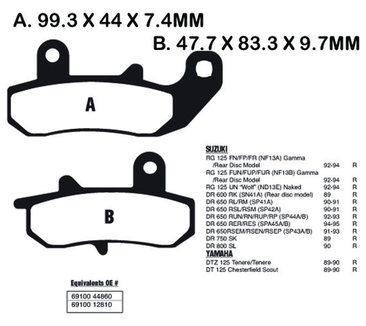 EBC Brake Pads FA157