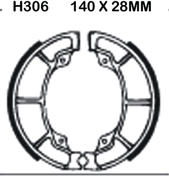 EBC Brake Shoes H306