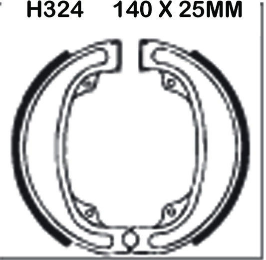 EBC Brake Shoes H324
