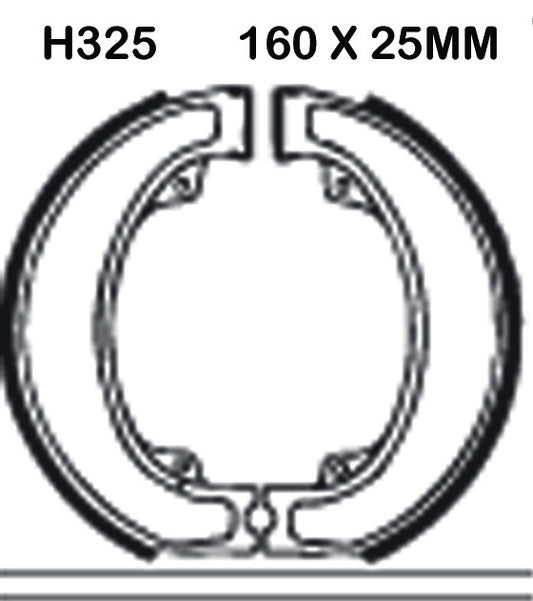 EBC Brake Shoes H325