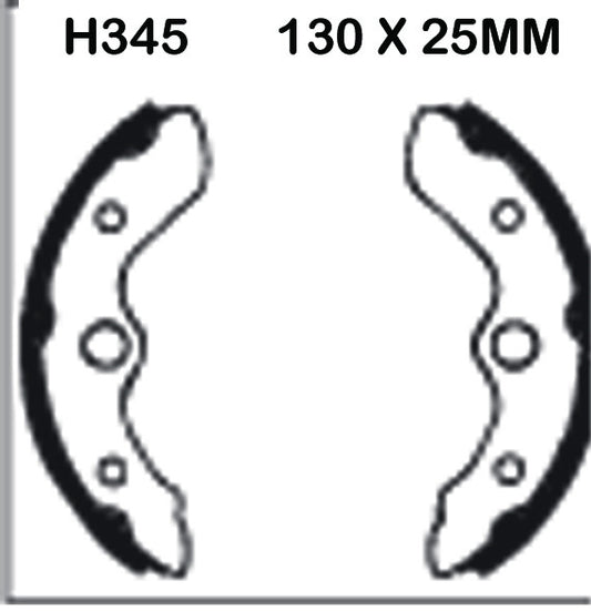 EBC Brake Shoes H345