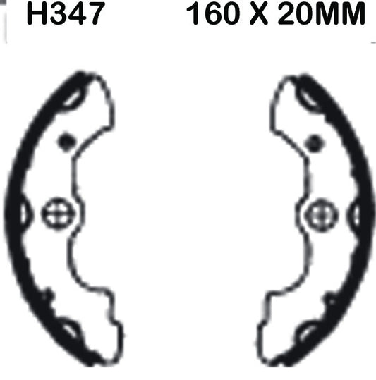 EBC Brake Shoes H347
