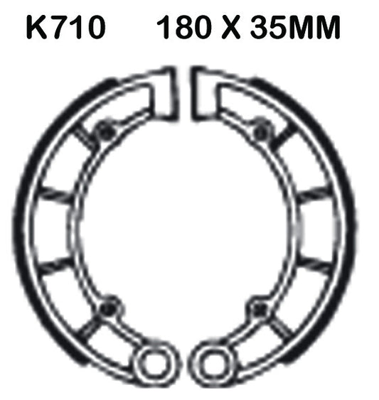 EBC Brake Shoes K710