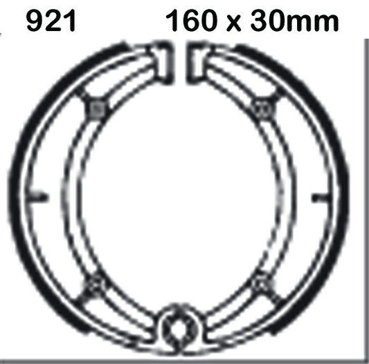 EBC Brake Shoes 921