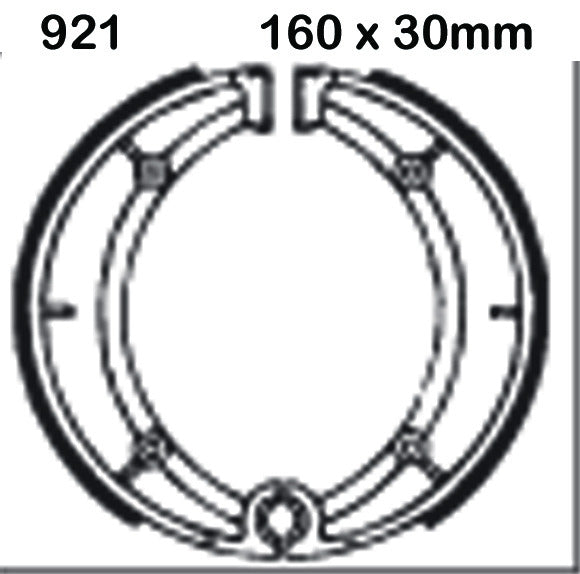 EBC Brake Shoes 921