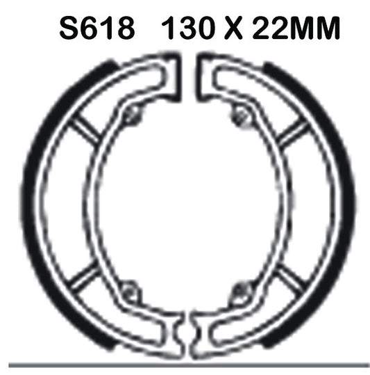 EBC Brake Shoes S618