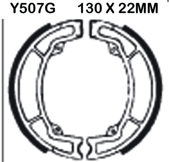 EBC Brake Shoes Y507G-SPECIAL ORDER