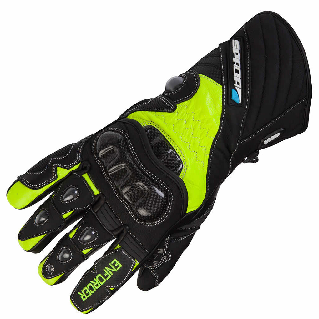 Spada Leather Gloves Enforcer WP Black / Fluo