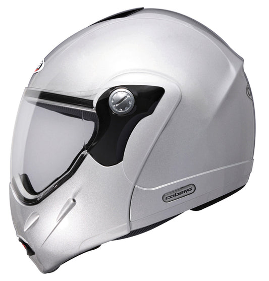 CABERG Rhyno Junior Silver Flip Up Motorcycle Helmet