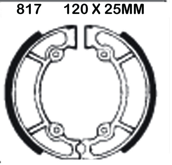 EBC Brake Shoes 817