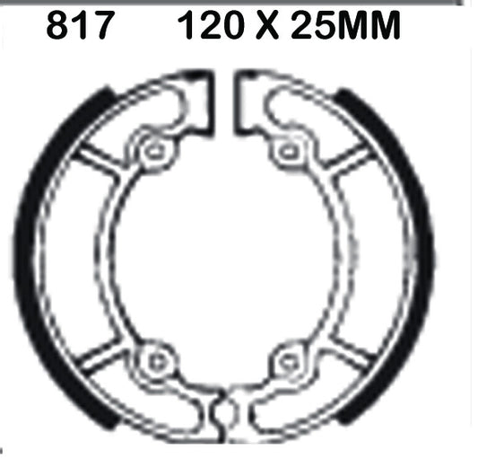 EBC Brake Shoes 817