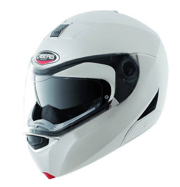 CABERG Modus Metal White Flip Up Motorcycle Helmet Helmet