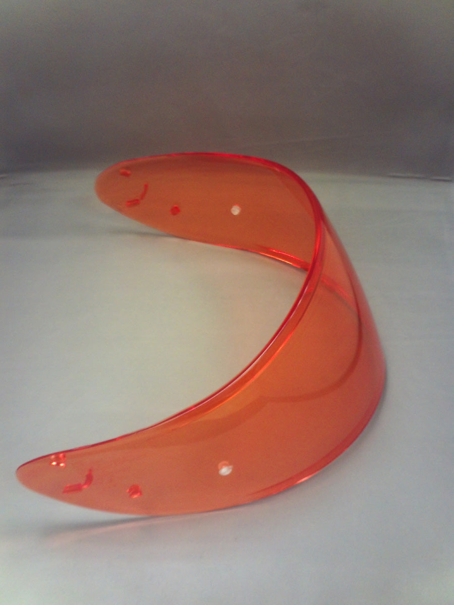 Shoei Visor CWR-1 High Definition Orange [NOT LEGAL FOR ROAD USE]
