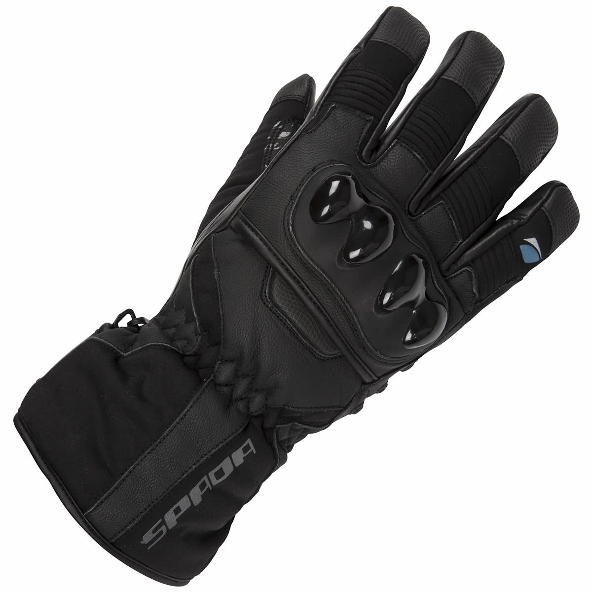 Spada Leather Gloves Shadow WP Black