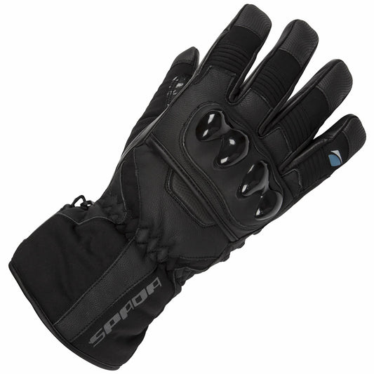 Spada Leather Gloves Shadow WP Black