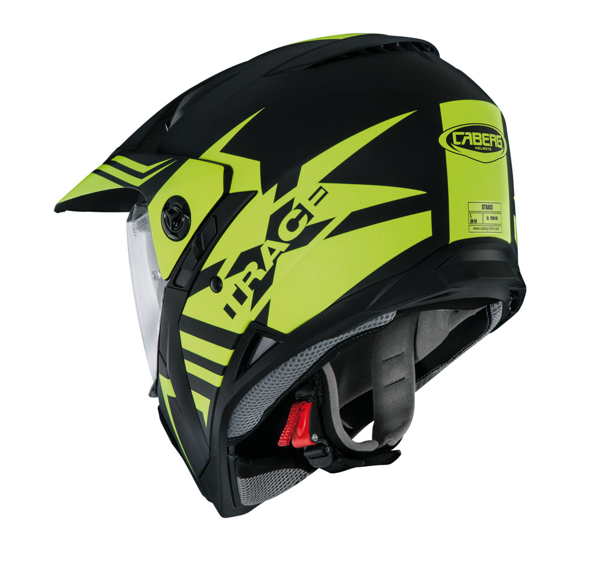 CABERG X-Trace Lux Matt Black / Yellow