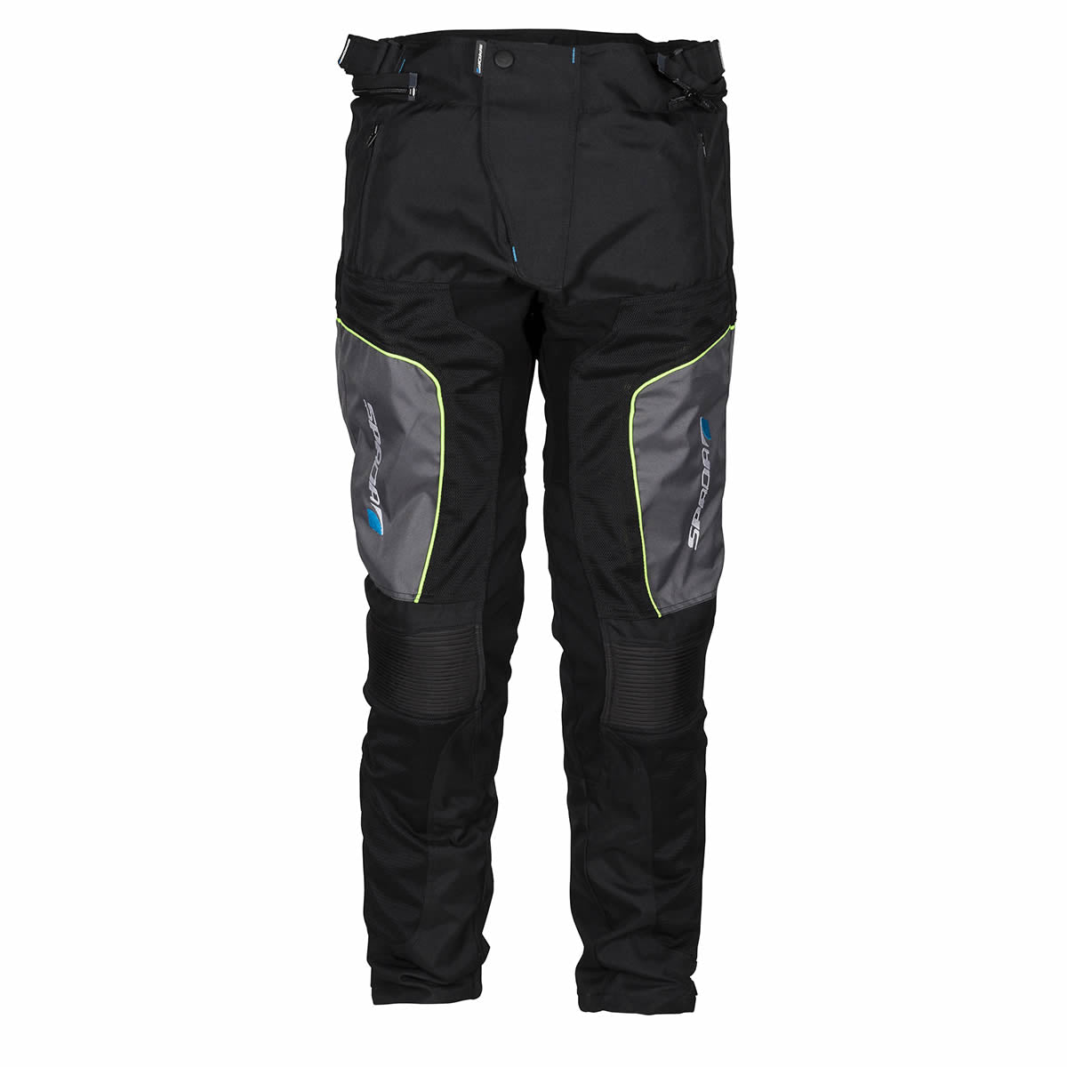Spada Textile Trousers Air Pro 2 Black / Silver / Fluo