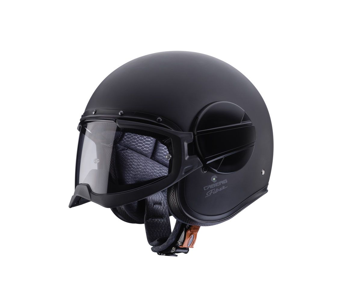 CABERG Ghost Matt - Black Helmet - XS