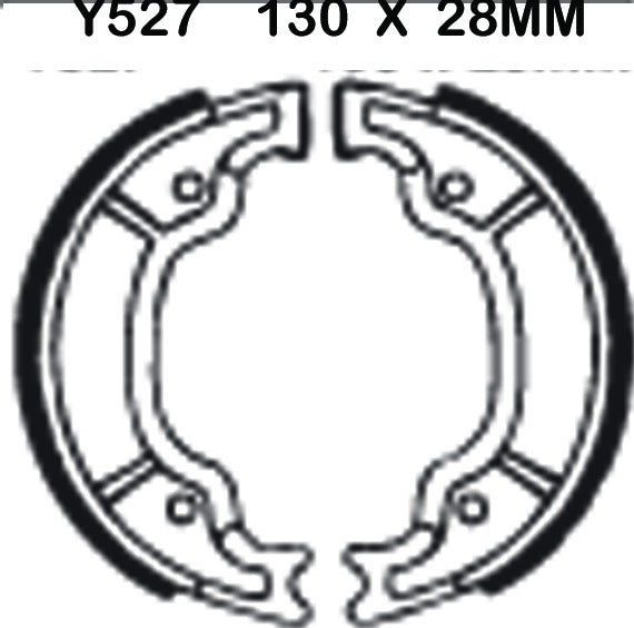 EBC Brake Shoes Y528