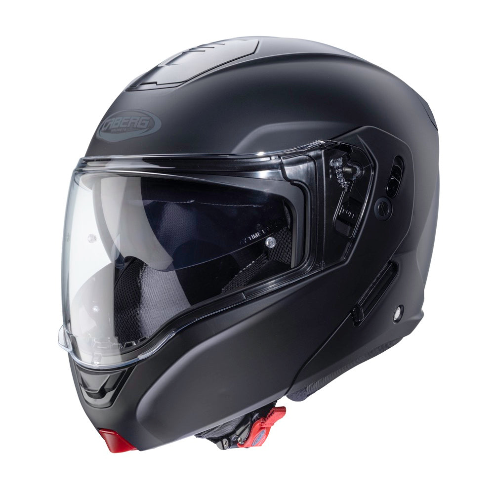 CABERG Horus Matt - Black Flip Up Motorcycle Helmet