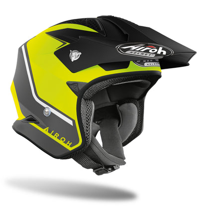 Airoh TRR S Keen Helmet - Matt Yellow