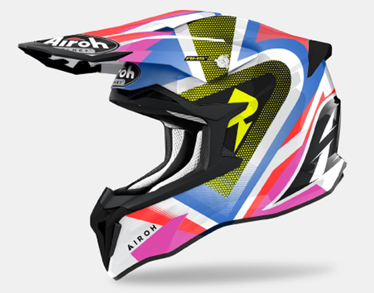 Airoh Strycker View Motorcycle Helmet - Gloss [22.06]