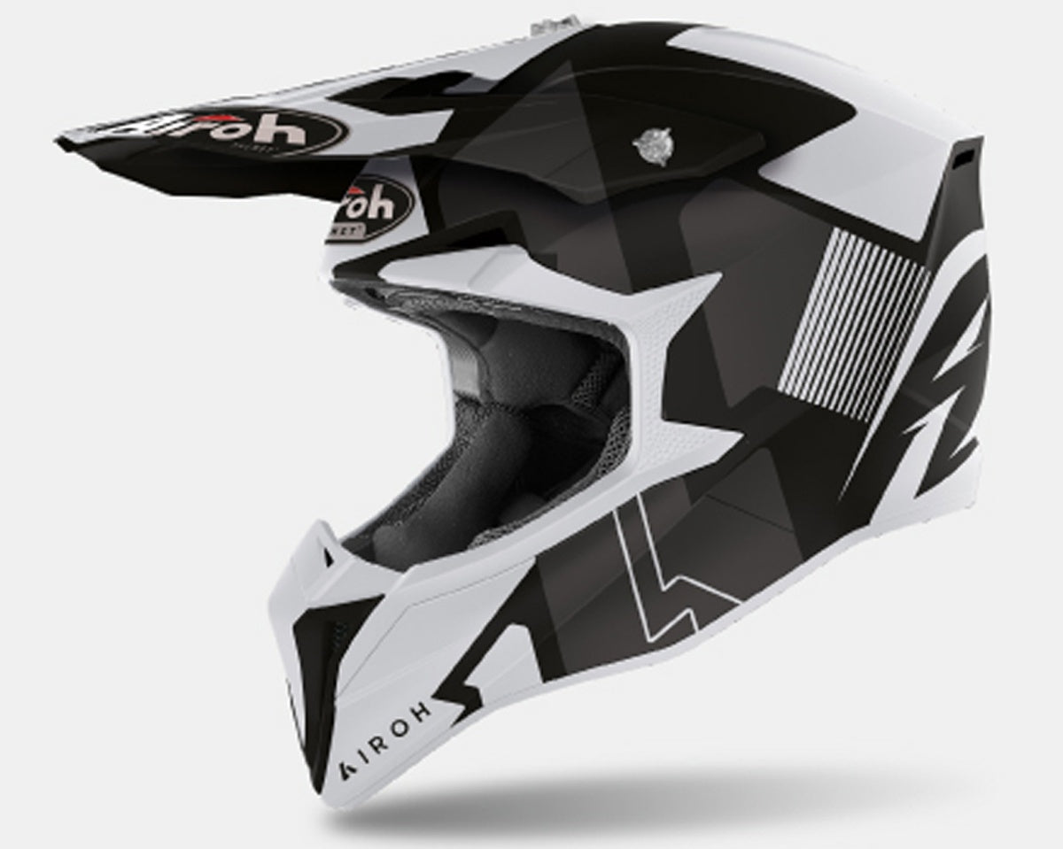 Airoh Wraap Raze Motorcycle Helmet - Matt Black