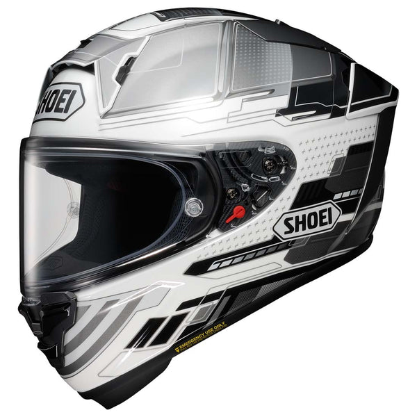 Shoei X-SPR Pro Full Face Race Helmet - Proxy White / Black