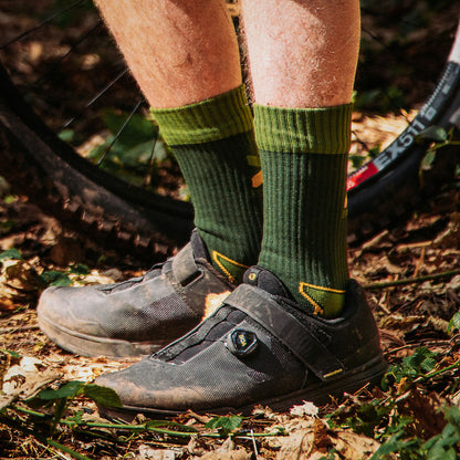 Spada MTB Hydro Socks Olive Size 9-12