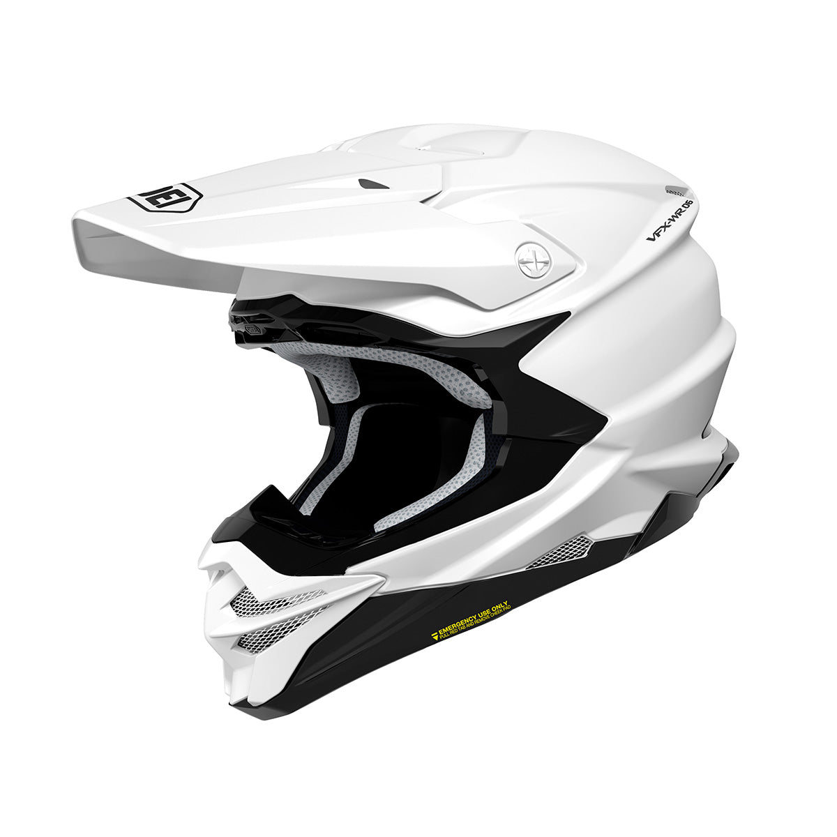 Shoei VFX-WR 06 Plain White Helmet