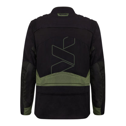 Spada Ascent V3 CE Waterproof Jacket - Black / Green