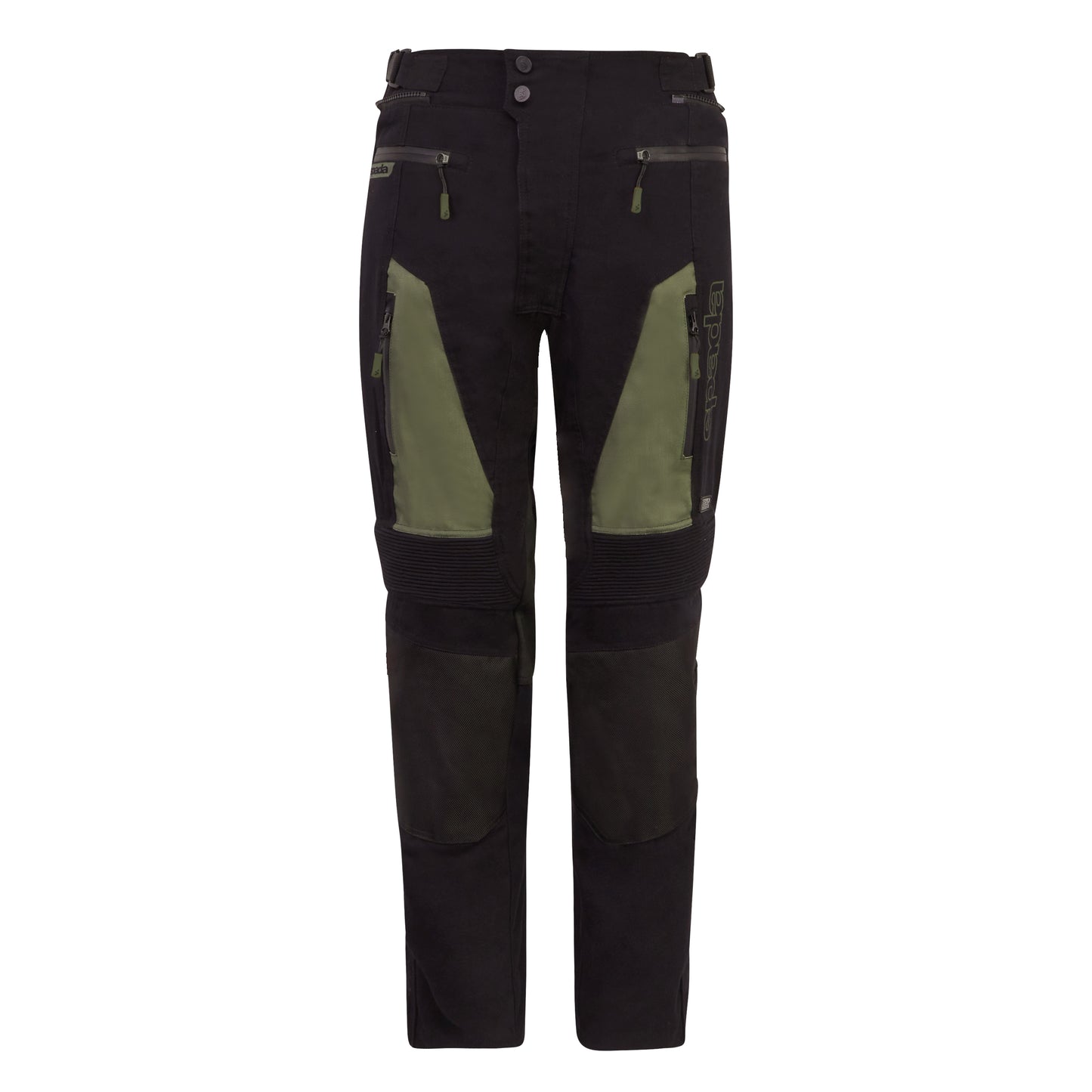 Spada Ascent V3 CE WP Trousers Black / Green Short Leg