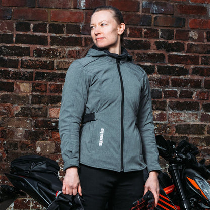 Spada Hairpin 2.0 CE Waterproof Ladies Jacket - Grey
