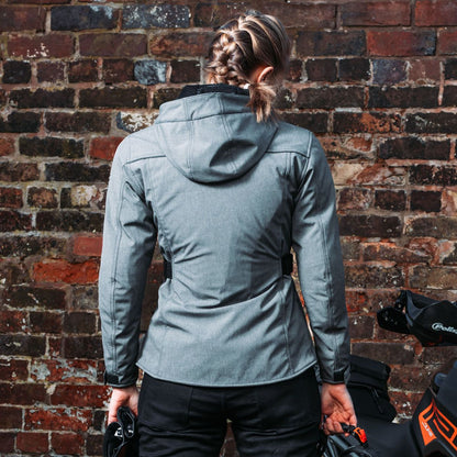 Spada Hairpin 2.0 CE Waterproof Ladies Jacket - Grey