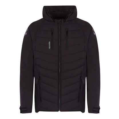 Spada Tino CE Waterproof Quilted Jacket - Black