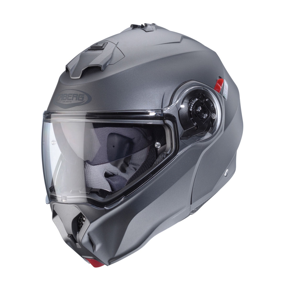 Caberg Duke Evo Flip Front Helmet - Matt Gun