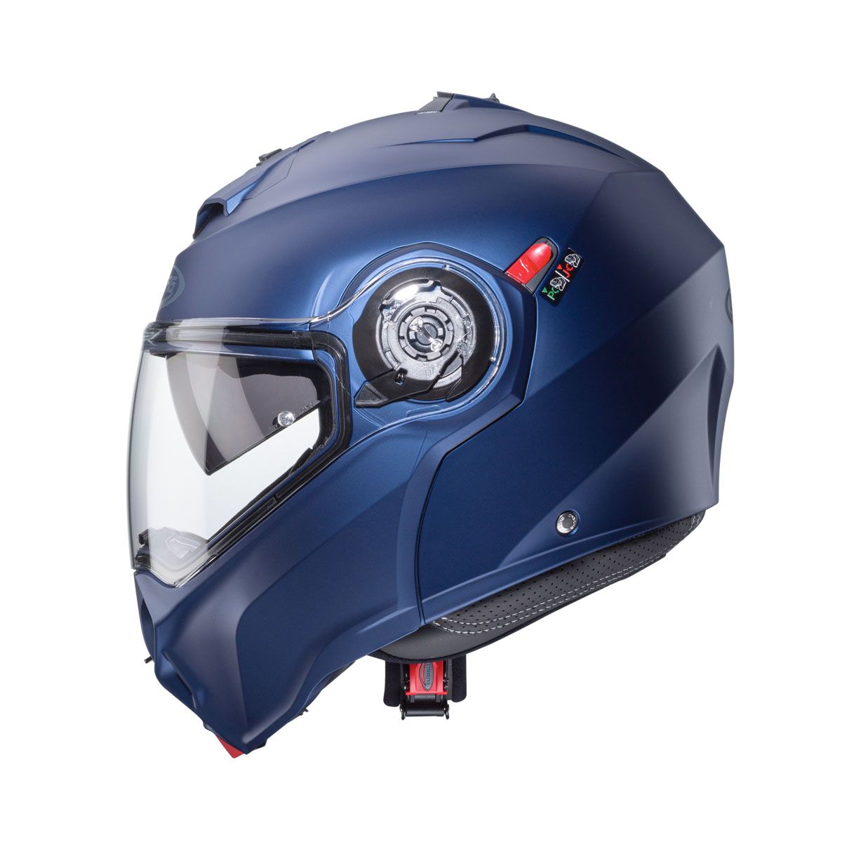 CABERG Duke Evo Flip Front Helmet - Matt Blue