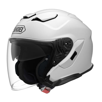 Shoei J-Cruise 3 Plain Helmet - White