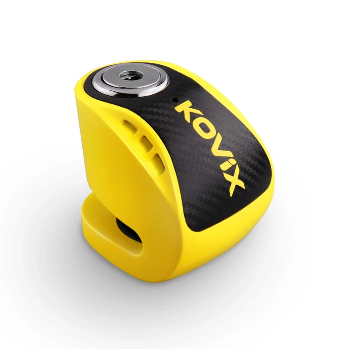 Kovix Overlord KNS6 Alarmed Disc Lock - Yellow